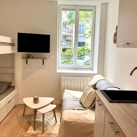 Apartment Studio N4 4 Pers A 300m Du Metro B, 25mn Eurexpo